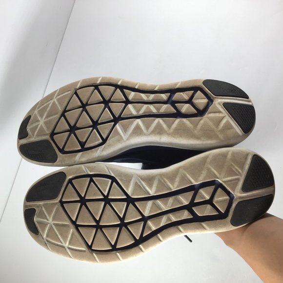 Nike Flex 2016 RN Running Sneakers Black/Blue 10 - Picture 7 of 9